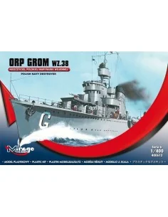 ORP GROM WZ.38, Polish Navy Destroyer, 1/400 - Mirage Hobby 400612