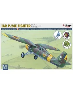 IAR P.24E FIGHTER The Royal Romanian Air Force mit Resin und Fotoät...