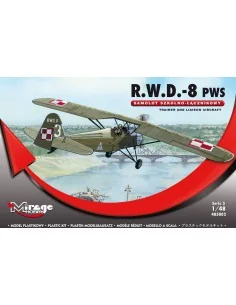 R.W.D.-8 (PWS) Trainer and Liaison Airc., 1/48 - Mirage Hobby 485002