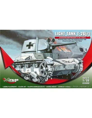 Light Tank T-26(r) Panzerkampfwagen T-26 740(r) Serie 5, 1/35 - Mir...