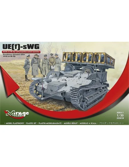 UE(f)-sWG self propelled rocket launcher, 1/35 - Mirage Hobby 355018