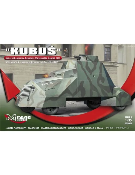 KUBUS Warsaw´44 Uprising Armoured Car, 1/35 - Mirage Hobby 355026