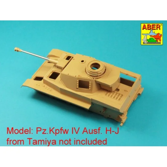Barrel 75mm 40 L/48 for Pz IVG, H, J without muzzle brake (Tamiya),...