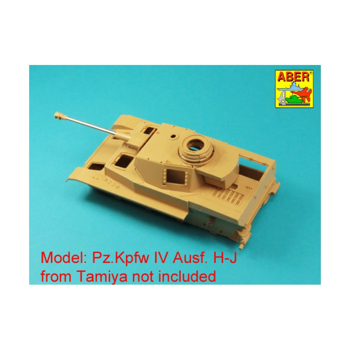Barrel 75mm 40 L/48 for Pz IVG, H, J without muzzle brake (Tamiya),...