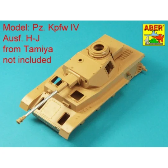 Barrel 75mm 40 L/48 for Pz IVG, H, J without muzzle brake (Tamiya),...