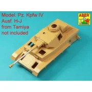 Barrel 75mm 40 L/48 for Pz IVG, H, J without muzzle brake (Tamiya) ...