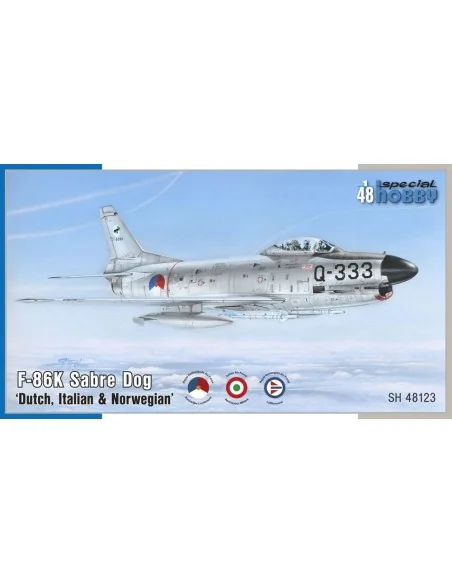 F-86K Sabre Dog 'Dutch, Italian and Norwegian', 1/48 - Special Hobb...
