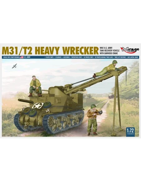 M31/T2 HEAVY WRECKER, 1/72 - Mirage Hobby 720004
