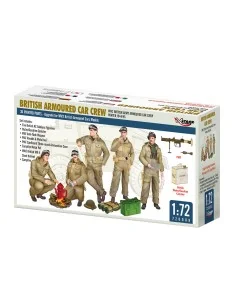 WW2 BRITISH ARMY ARMOURED CAR CREW, WINTER 1944/45, 1/72 - Mirage H...