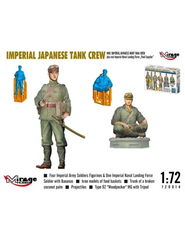 WW2 IMPERIAL JAPANESE TANK CREW + one Imperial Naval Landing Force ...
