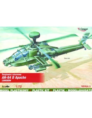 McDonnell Douglas AH-64 D Apache Longbow, 1/72 - Mirage Hobby 72054