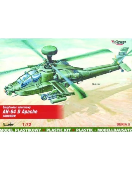 McDonnell Douglas AH-64 D Apache Longbow, 1/72 - Mirage Hobby 72054