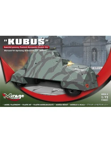 KUBUS (Warsaw'44 Uprising Armoured Car), 1/72 - Mirage Hobby 724001
