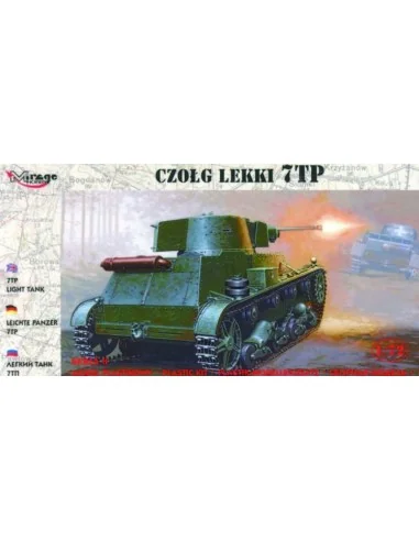 Leichter Panzer 7 TP, 1/72 - Mirage Hobby 726001