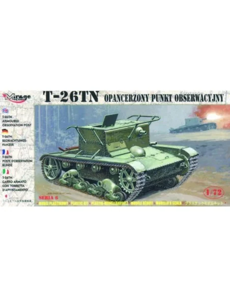T-26 TN Beobachtungspanzer, 1/72 - Mirage Hobby 72606