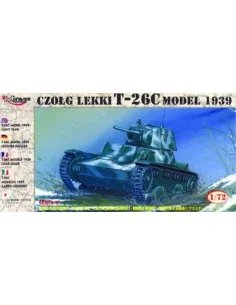 Leichter Panzer T-26 C 1939, 1/72 - Mirage Hobby 72612