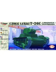 T-26 C mit Zusatzpanzerung, 1/72 - Mirage Hobby 72613