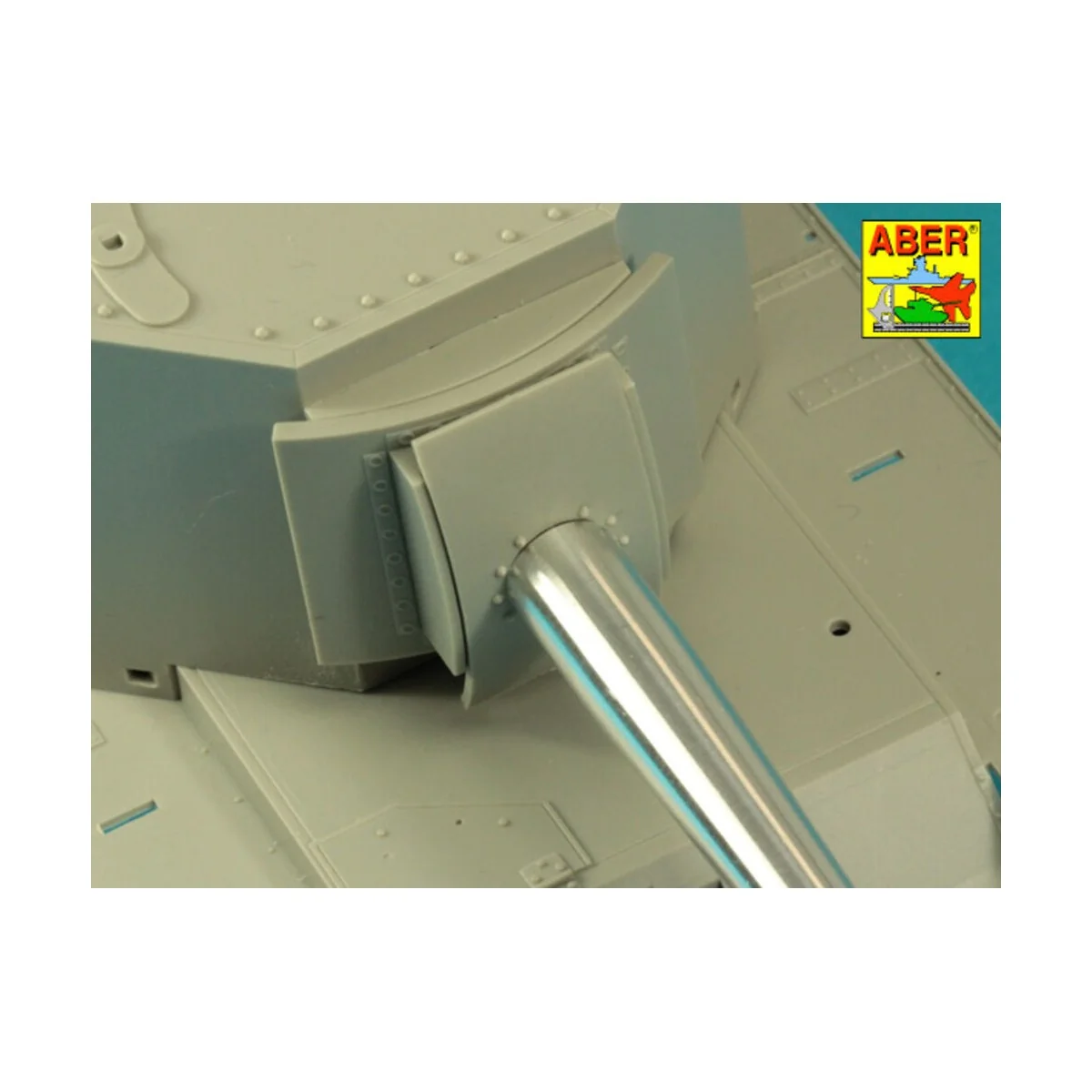 130mm Soviet B-13 barrel for SU-100Y SPG (Trumpeter), 1/35 - Aber M...