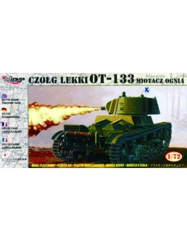 Flammpanzer OT-133 finnische Beuteversion, 1/72 - Mirage Hobby 72616