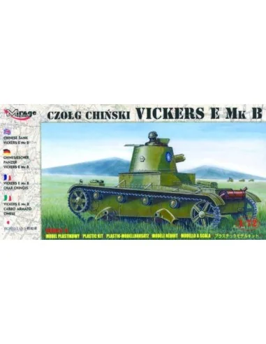 Chinesischer Panzer Vickers E Mk B, 1/72 - Mirage Hobby 72621