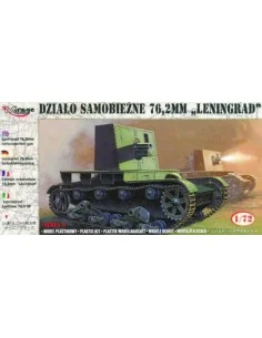 Selbstfahrhaubitze 76, 2 mm Leningrad, 1/72 - Mirage Hobby 726027