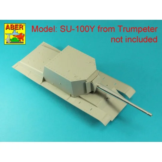 130mm Soviet B-13 barrel for SU-100Y SPG (Trumpeter), 1/35 - Aber M...