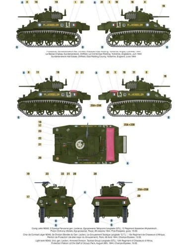 [NO_DESC] Liberation of Paris, Light Tank M3A3, 1/72 - Mirage Hobby...