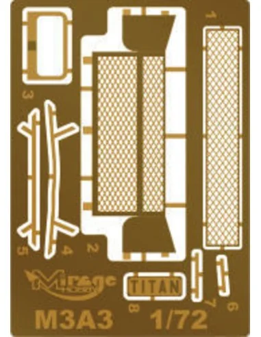 Liberation of Paris, Light Tank M3A3, 1/72 - Mirage Hobby 726068