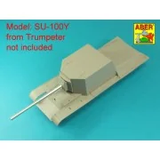 130mm Soviet B-13 barrel for SU-100Y SPG (Trumpeter) - Aber Models ...