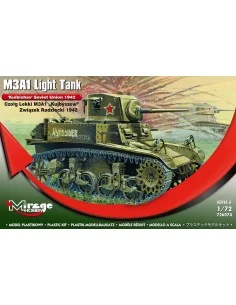 M3A1 Light Tank 'Kuibishev' Sov. Union, 1/72 - Mirage Hobby 726074