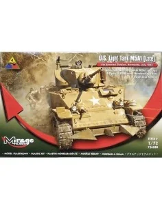 U.S. Light Tank M5A1 (Late), 1/72 - Mirage Hobby 726088