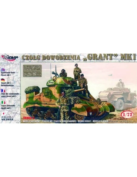 Kommandopanzer Grant Mk. I, 1/72 - Mirage Hobby 728005