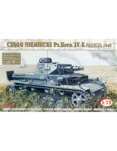 German Tank Pz.Kpfw.IVE France 1940, 1/72 - Mirage Hobby 72863