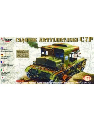 Schwerer Artillerie Traktor C7P mit Fotoätzteilen, 1/72 - Mirage Ho...