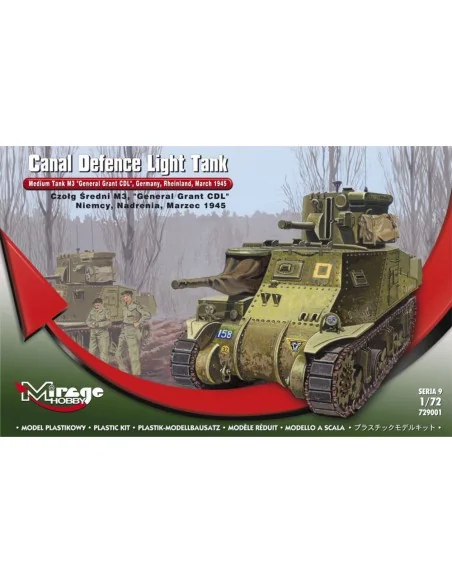 Medium Tank M3 'General Grant', 1/72 - Mirage Hobby 729001