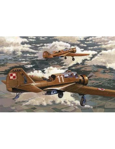 PZL - 23 A KARAS (early version), 1/48 - Mirage Hobby 481303