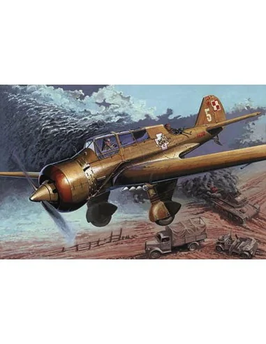 PZL-23B 1939 Campaign, 1/48 - Mirage Hobby 481305