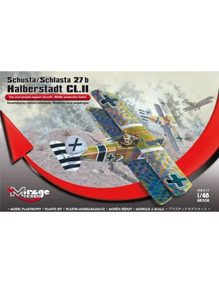 [NO_DESC] Schusta/ Schlasta 27b Halberstadt CL.II, 1/48 - Mirage Ho...