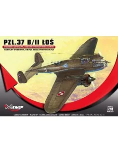PZL.37 B/II LOS Bomber Aircraft, 1/48 - Mirage Hobby 481310