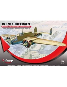 PZL.37B Luftwaffe Germ.Vers. Okecie 1940, 1/48 - Mirage Hobby 481312