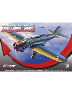 PZL.43 "September 1939 VER.+Prototype", 1/48 - Mirage Hobby 481313