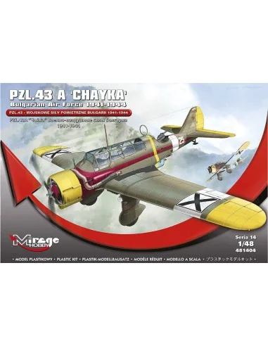 PZL.43 A 'CHAYKA' Bulgarian Air Force 1941-1944, 1/48 - Mirage Hobb...