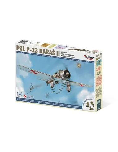 PZL P-23 KARAS II, 1939 Version with an Additional Antenna, 1/48 - ...