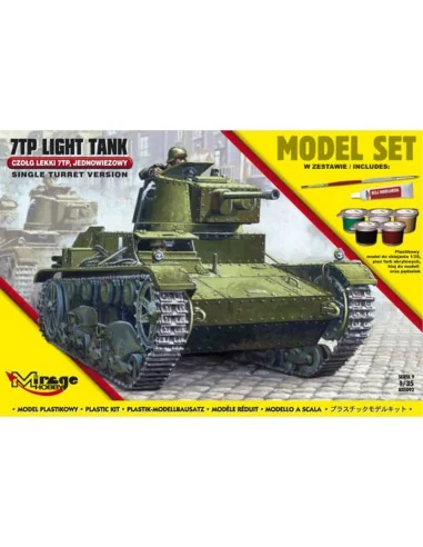 7TP Light Tank "Single Turret"(Model Set, 1/35 - Mirage Hobby 835092