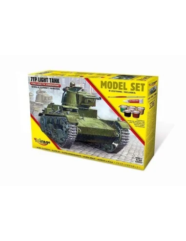 7TP Light Tank "Single Turret"(Model Set, 1/35 - Mirage Hobby 835092