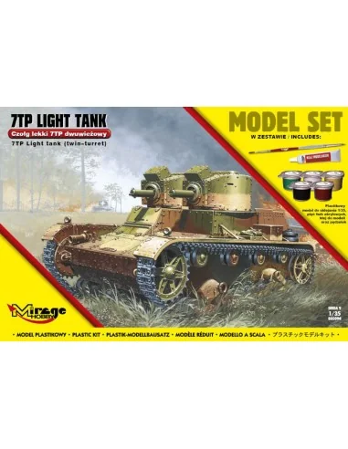 [NO_DESC] 7TP Light Tank "Twin Turret"(Model Set), 1/35 - Mirage Ho...