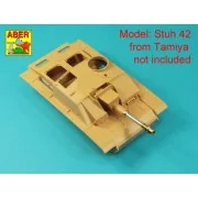 Germ. 10, 5 cm L/28 Barrel for StuH 42 early, 1/35 - Aber Models 35...