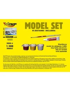 ORP"KASZUB"-wz.25-TORPEDO Ship(Model Set, 1/400 - Mirage Hobby 840063 2