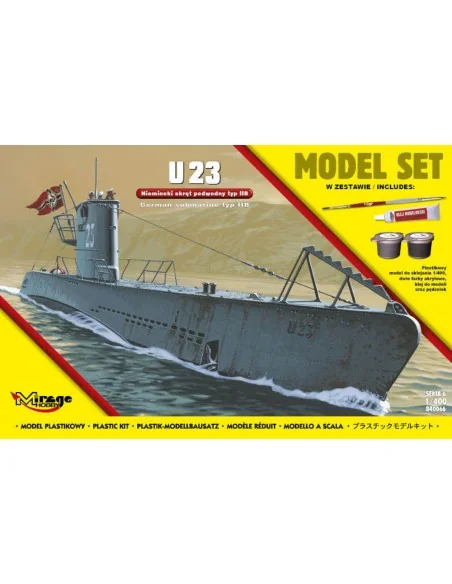 U23 (German Submarine WWII TypeIIB(Model (Model Set), 1/400 - Mirag...