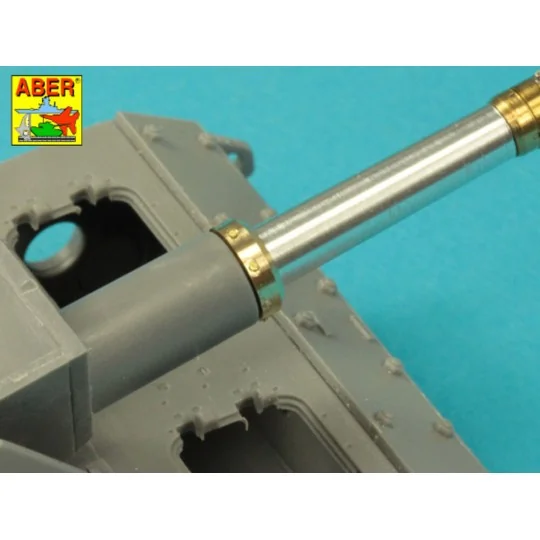 Germ. 10,5 cm L/28 Barrel for StuH 42 early - Aber Models 35 L-341